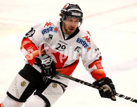 EBEL. Eishockey Bundesliga. EC VSV gegen HC TWK Innsbruck "Die Haie".  Andreas Noedl (Innsbruck). Villach, am 30.10.2012.
Foto: Kuess 


---
pressefotos, pressefotografie, kuess, qs, qspictures, sport, bild, bilder, bilddatenbank