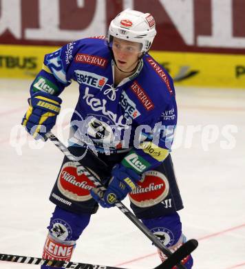 EBEL. Eishockey Bundesliga. EC VSV gegen HC TWK Innsbruck "Die Haie".  Antti Pusa (VSV). Villach, am 30.10.2012.
Foto: Kuess 


---
pressefotos, pressefotografie, kuess, qs, qspictures, sport, bild, bilder, bilddatenbank