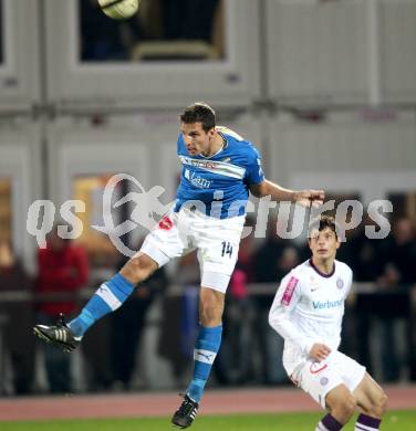 Fussball. OEFB Cup. VSV gegen Austria Wien. Thomas Pirker (VSV). Villach, 31.10.2012. 
Foto: Kuess

---
pressefotos, pressefotografie, kuess, qs, qspictures, sport, bild, bilder, bilddatenbank