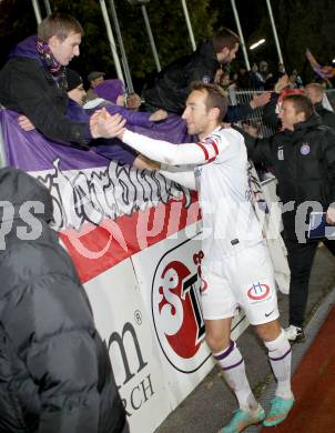 Fussball. OEFB Cup. VSV gegen Austria Wien. Manuel Ortlechner (Austria Wien). Villach, 31.10.2012. 
Foto: Kuess

---
pressefotos, pressefotografie, kuess, qs, qspictures, sport, bild, bilder, bilddatenbank