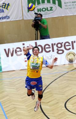 Volleyball. MEVZA. SK Aich/Dob gegen Kakanj. Wojciech Wlodarczyk (Aich/Dob). Bleiburg, 24.10.2012.
Foto: Kuess
---
pressefotos, pressefotografie, kuess, qs, qspictures, sport, bild, bilder, bilddatenbank