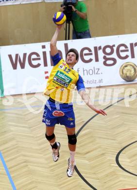 Volleyball. MEVZA. SK Aich/Dob gegen Kakanj. Wojciech Wlodarczyk (Aich/Dob). Bleiburg, 24.10.2012.
Foto: Kuess
---
pressefotos, pressefotografie, kuess, qs, qspictures, sport, bild, bilder, bilddatenbank