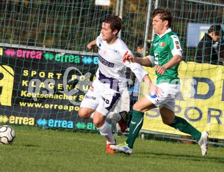 Fussball Regionalliga. SAK gegen Wallern. Darjan Aleksic, (SAK), Roman Hintersteiner (Wallern). Klagenfurt, 3.11.2012.
Foto: Kuess
---
pressefotos, pressefotografie, kuess, qs, qspictures, sport, bild, bilder, bilddatenbank