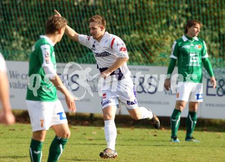 Fussball Regionalliga. SAK gegen Wallern. Torjubel Darijo Biscan (SAK). Klagenfurt, 3.11.2012.
Foto: Kuess
---
pressefotos, pressefotografie, kuess, qs, qspictures, sport, bild, bilder, bilddatenbank