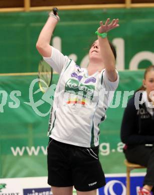 Badminton Bundesliga. ASKOE Kelag Kaernten gegen BSC 70 Linz. Jenny Ertl (Kaernten). KLagenfurt, am 10.11.2012.
Foto: Kuess
---
pressefotos, pressefotografie, kuess, qs, qspictures, sport, bild, bilder, bilddatenbank