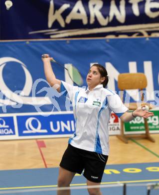 Badminton Bundesliga. ASKOE Kelag Kaernten gegen BSC 70 Linz. Belinda Heber (Kaernten). KLagenfurt, am 10.11.2012.
Foto: Kuess
---
pressefotos, pressefotografie, kuess, qs, qspictures, sport, bild, bilder, bilddatenbank