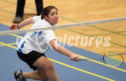 Badminton Bundesliga. ASKOE Kelag Kaernten gegen BSC 70 Linz. Belinda Heber (Kaernten). KLagenfurt, am 10.11.2012.
Foto: Kuess
---
pressefotos, pressefotografie, kuess, qs, qspictures, sport, bild, bilder, bilddatenbank