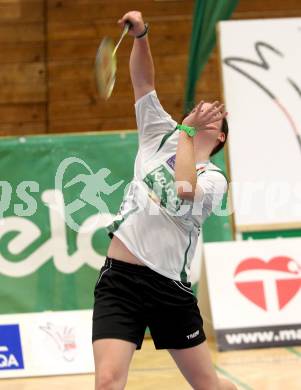 Badminton Bundesliga. ASKOE Kelag Kaernten gegen BSC 70 Linz. Jenny Ertl (Kaernten). KLagenfurt, am 10.11.2012.
Foto: Kuess
---
pressefotos, pressefotografie, kuess, qs, qspictures, sport, bild, bilder, bilddatenbank