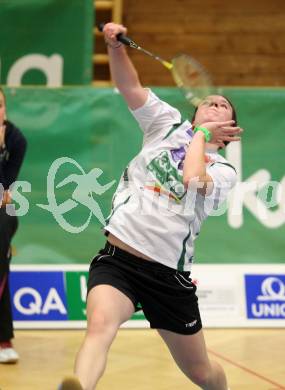 Badminton Bundesliga. ASKOE Kelag Kaernten gegen BSC 70 Linz. Jenny Ertl (Kaernten). KLagenfurt, am 10.11.2012.
Foto: Kuess
---
pressefotos, pressefotografie, kuess, qs, qspictures, sport, bild, bilder, bilddatenbank