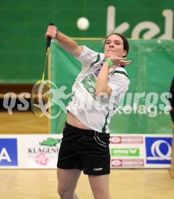 Badminton Bundesliga. ASKOE Kelag Kaernten gegen BSC 70 Linz. Jenny Ertl (Kaernten). KLagenfurt, am 10.11.2012.
Foto: Kuess
---
pressefotos, pressefotografie, kuess, qs, qspictures, sport, bild, bilder, bilddatenbank