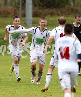 Fussball Unterliga Ost. Ludmannsdorf gegen Liebenfels. Torjubel Michael Ramusch (Ludmannsdorf). Ludmannsdorf, am 11.11.2012.
Foto: Kuess
---
pressefotos, pressefotografie, kuess, qs, qspictures, sport, bild, bilder, bilddatenbank