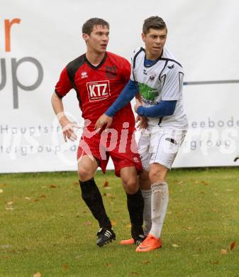 Fussball Unterliga Ost. Ludmannsdorf gegen Liebenfels. Raphael Regenfelder, (Ludmannsdorf), Patrick Steinschifter (Liebenfels). Ludmannsdorf, am 11.11.2012.
Foto: Kuess
---
pressefotos, pressefotografie, kuess, qs, qspictures, sport, bild, bilder, bilddatenbank