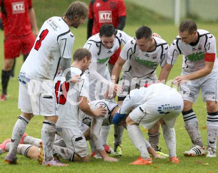 Fussball Unterliga Ost. Ludmannsdorf gegen Liebenfels. Torjubel Michael Ramusch (Ludmannsdorf). Ludmannsdorf, am 11.11.2012.
Foto: Kuess
---
pressefotos, pressefotografie, kuess, qs, qspictures, sport, bild, bilder, bilddatenbank