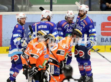 EBEL. Eishockey Bundesliga. EC VSV gegen Moser Medical Graz 99ers.  Torjubel VSV. Villach, am 14.11.2012.
Foto: Kuess 


---
pressefotos, pressefotografie, kuess, qs, qspictures, sport, bild, bilder, bilddatenbank