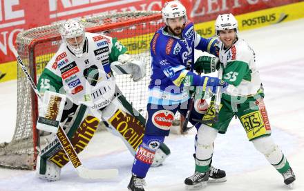 EBEL. Eishockey Bundesliga. EC VSV gegen HDD TELEMACH Olimpija Ljubljana. Scott Hotham,  (VSV), Jerry Kuhn, Patrick Coulombe (Laibach). Villach, am 20.11.2012.
Foto: Kuess 


---
pressefotos, pressefotografie, kuess, qs, qspictures, sport, bild, bilder, bilddatenbank