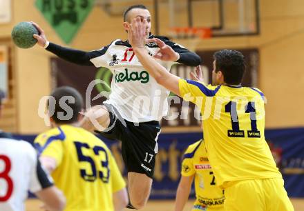 Handball Bundesliga. SC Ferlach gegen Hollabrunn. Izudin Mujanovic (Ferlach). Ferlach, 24.11.2012.
Foto: Kuess
---
pressefotos, pressefotografie, kuess, qs, qspictures, sport, bild, bilder, bilddatenbank