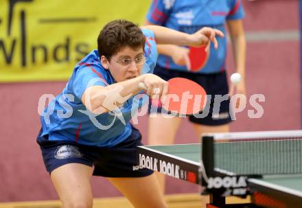 Tischtennis 1. Bundesliga. Amelie Solja (TTC Villacher). Villach, am 24.11.2012.
Foto: Kuess
---
pressefotos, pressefotografie, kuess, qs, qspictures, sport, bild, bilder, bilddatenbank