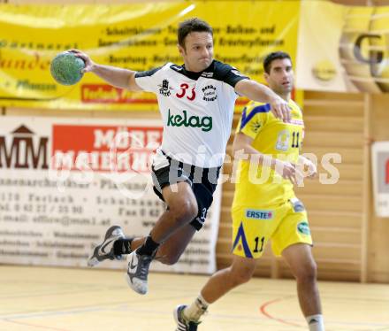 Handball Bundesliga. SC Ferlach gegen Hollabrunn. Dino Poje (Ferlach). Ferlach, 24.11.2012.
Foto: Kuess
---
pressefotos, pressefotografie, kuess, qs, qspictures, sport, bild, bilder, bilddatenbank