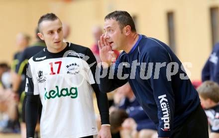 Handball Bundesliga. SC Ferlach gegen Hollabrunn. Izudin Mujanovic, Trainer Boris Levc (Ferlach). Ferlach, 24.11.2012.
Foto: Kuess
---
pressefotos, pressefotografie, kuess, qs, qspictures, sport, bild, bilder, bilddatenbank