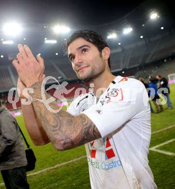 Fussball Bundesliga. RZ Pellets WAC gegen Sturm Graz. Solano (WAC). Klagenfurt, am 27.11.2012.
Foto: Kuess

---
pressefotos, pressefotografie, kuess, qs, qspictures, sport, bild, bilder, bilddatenbank