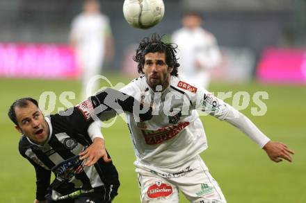 Fussball Bundesliga. RZ Pellets WAC gegen Sturm Graz. Jacobo (WAC), Leonhard Kaufmann (Sturm Graz). Klagenfurt, am 27.11.2012.
Foto: Kuess
---
pressefotos, pressefotografie, kuess, qs, qspictures, sport, bild, bilder, bilddatenbank