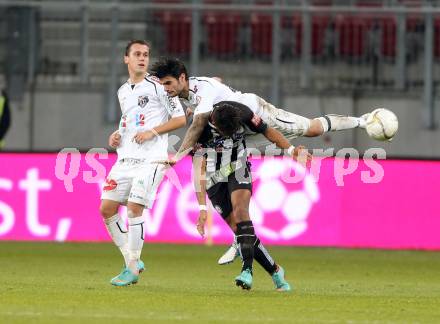 Fussball Bundesliga. RZ Pellets WAC gegen Sturm Graz. Solano, Michael Liendl,  (WAC), Ruben Okotie (Sturm Graz). Klagenfurt, am 27.11.2012.
Foto: Kuess

---
pressefotos, pressefotografie, kuess, qs, qspictures, sport, bild, bilder, bilddatenbank