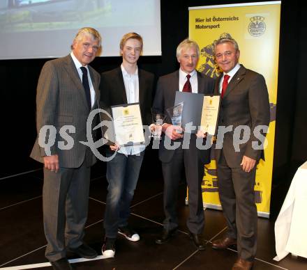 Motorsport. Wahl zum Motorsportler des Jahres.  Hannes Anton, Christopher Hoeher. Velden, am 30.11.2012.
Foto: Kuess
---
pressefotos, pressefotografie, kuess, qs, qspictures, sport, bild, bilder, bilddatenbank