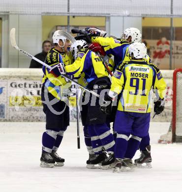 Eishockey. CHL. 1.EHC Althofen gegen EC-SV Spittal. Torjubel (Althofen). Althofen, 1.12.2012.
Foto: Kuess
---
pressefotos, pressefotografie, kuess, qs, qspictures, sport, bild, bilder, bilddatenbank