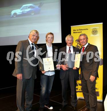 Motorsport. Wahl zum Motorsportler des Jahres.  Hannes Anton, Christopher Hoeher. Velden, am 30.11.2012.
Foto: Kuess
---
pressefotos, pressefotografie, kuess, qs, qspictures, sport, bild, bilder, bilddatenbank