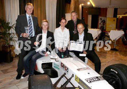 Motorsport. Wahl zum Motorsportler des Jahres. Hermann Waldy, Christopher Hoeher, Ilka Minor, Hermann Waldy jun., Werner Mueller. Velden, am 30.11.2012.
Foto: Kuess
---
pressefotos, pressefotografie, kuess, qs, qspictures, sport, bild, bilder, bilddatenbank