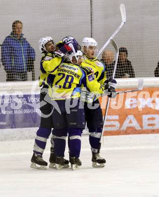 Eishockey. CHL. 1.EHC Althofen gegen EC-SV Spittal. Torjubel (Althofen). Althofen, 1.12.2012.
Foto: Kuess
---
pressefotos, pressefotografie, kuess, qs, qspictures, sport, bild, bilder, bilddatenbank