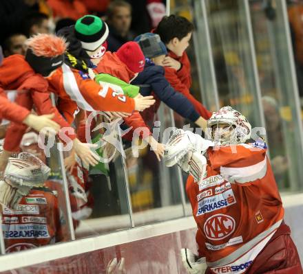 EBEL. Eishockey Bundesliga. EC KAC gegen UPC Vienna Capitals.  Andy Chiodo (KAC). Klagenfurt, am 2.12.2012.
Foto: Kuess 


---
pressefotos, pressefotografie, kuess, qs, qspictures, sport, bild, bilder, bilddatenbank