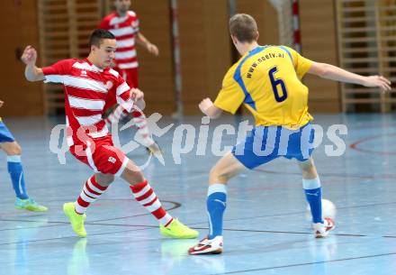 Futsal 2. Bundesliga. Futsal Klagenfurt gegen St. Poelten. Vahid Muharemovic  (Klagenfurt) (Klagenfurt). Viktring, am 2.12.2012.
Foto: Kuess
---
pressefotos, pressefotografie, kuess, qs, qspictures, sport, bild, bilder, bilddatenbank