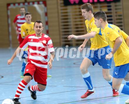 Futsal 2. Bundesliga. Futsal Klagenfurt gegen St. Poelten. Marko Petricevic (Klagenfurt). Viktring, am 2.12.2012.
Foto: Kuess
---
pressefotos, pressefotografie, kuess, qs, qspictures, sport, bild, bilder, bilddatenbank