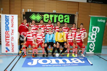 Futsal 2. Bundesliga. Futsal Klagenfurt, Mannschaftsfoto. Viktring, am 2.12.2012.
Foto: Kuess
---
pressefotos, pressefotografie, kuess, qs, qspictures, sport, bild, bilder, bilddatenbank