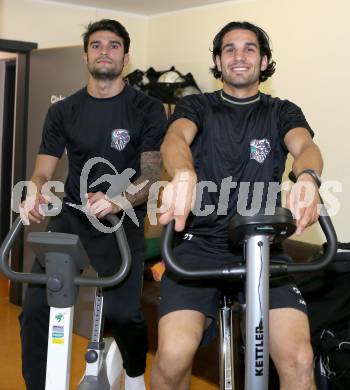 Fussball Bundesliga. RZ Pellets WAC.  Training. Solano, Michele Polverino. Wolfsberg, am 30.11.2012.
Foto: Kuess
---
pressefotos, pressefotografie, kuess, qs, qspictures, sport, bild, bilder, bilddatenbank