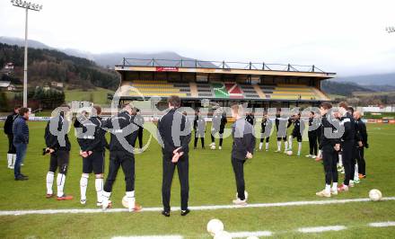 Fussball Bundesliga. RZ Pellets WAC. Neue Tribuene Lavanttalarena. Training. Wolfsberg, am 30.11.2012.
Foto: Kuess
---
pressefotos, pressefotografie, kuess, qs, qspictures, sport, bild, bilder, bilddatenbank