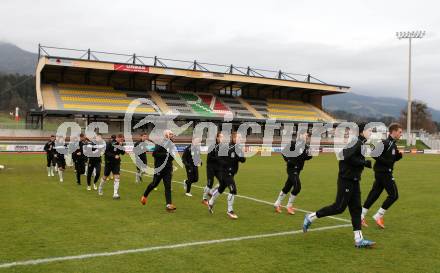 Fussball Bundesliga. RZ Pellets WAC. Neue Tribuene Lavanttalarena. Training. Wolfsberg, am 30.11.2012.
Foto: Kuess
---
pressefotos, pressefotografie, kuess, qs, qspictures, sport, bild, bilder, bilddatenbank