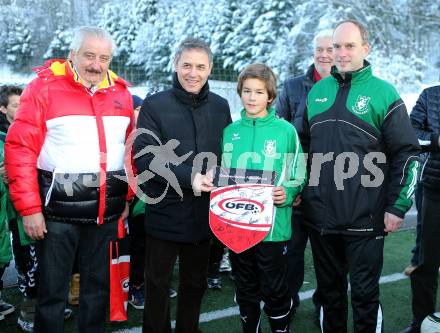 Fussball. Training U14 Voelkermarkt mit Teamchef Marcel Koller. Werner Skornschek, Marcel Koller. Voelkermarkt, am 6.12.2012.
Foto: Kuess
---
pressefotos, pressefotografie, kuess, qs, qspictures, sport, bild, bilder, bilddatenbank