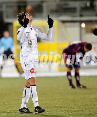 Fussball. Bundesliga. RZ Pellets WAC gegen FK Austria Wien. Torjubel David De Paula (WAC). Wolfsberg, 8.12.2012.
Foto: Kuess

---
pressefotos, pressefotografie, kuess, qs, qspictures, sport, bild, bilder, bilddatenbank