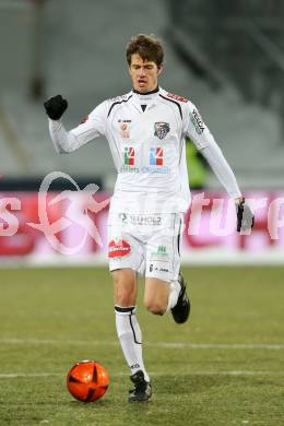 Fussball. Bundesliga. RZ Pellets WAC gegen FK Austria Wien. Christian Falk (WAC). Wolfsberg, 8.12.2012.
Foto: Kuess

---
pressefotos, pressefotografie, kuess, qs, qspictures, sport, bild, bilder, bilddatenbank