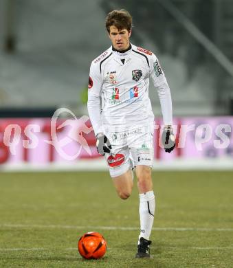 Fussball. Bundesliga. RZ Pellets WAC gegen FK Austria Wien. Christian Falk (WAC). Wolfsberg, 8.12.2012.
Foto: Kuess

---
pressefotos, pressefotografie, kuess, qs, qspictures, sport, bild, bilder, bilddatenbank