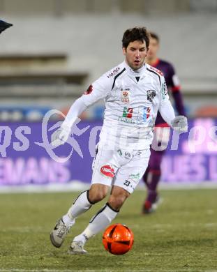 Fussball. Bundesliga. RZ Pellets WAC gegen FK Austria Wien. Sandro Zakany (WAC). Wolfsberg, 8.12.2012.
Foto: Kuess

---
pressefotos, pressefotografie, kuess, qs, qspictures, sport, bild, bilder, bilddatenbank