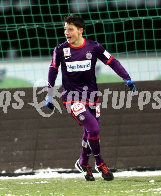 Fussball. Bundesliga. RZ Pellets WAC gegen FK Austria Wien.  Torjubel Philipp Hosiner (Wien). Wolfsberg, 8.12.2012.
Foto: Kuess

---
pressefotos, pressefotografie, kuess, qs, qspictures, sport, bild, bilder, bilddatenbank