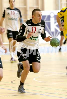 Handball Bundesliga. SC Ferlach gegen Hollabrunn. Izudin Mujanovic (Ferlach). Ferlach, 24.11.2012.
Foto: Kuess 
---
pressefotos, pressefotografie, kuess, qs, qspictures, sport, bild, bilder, bilddatenbank