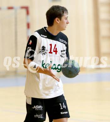 Handball Bundesliga. SC Ferlach gegen Hollabrunn. Mathias Rath (Ferlach). Ferlach, 24.11.2012.
Foto: Kuess 
---
pressefotos, pressefotografie, kuess, qs, qspictures, sport, bild, bilder, bilddatenbank