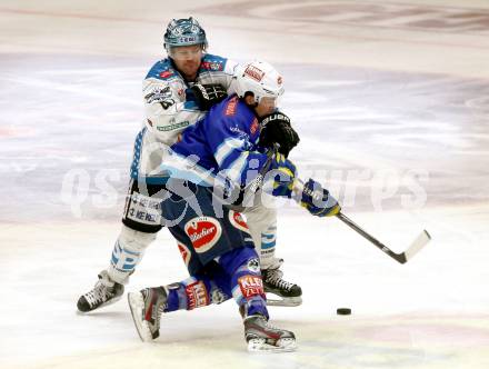 EBEL. Eishockey Bundesliga. EC VSV gegen EHC LIWEST Linz. Marco Pewal,  (VSV), Curtis Murphy (Linz). Villach, am 14.12.2012.
Foto: Kuess 


---
pressefotos, pressefotografie, kuess, qs, qspictures, sport, bild, bilder, bilddatenbank