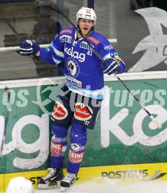 EBEL. Eishockey Bundesliga. EC VSV gegen EHC LIWEST Linz. Torjubel Mario Altmann (VSV). Villach, am 14.12.2012.
Foto: Kuess 


---
pressefotos, pressefotografie, kuess, qs, qspictures, sport, bild, bilder, bilddatenbank