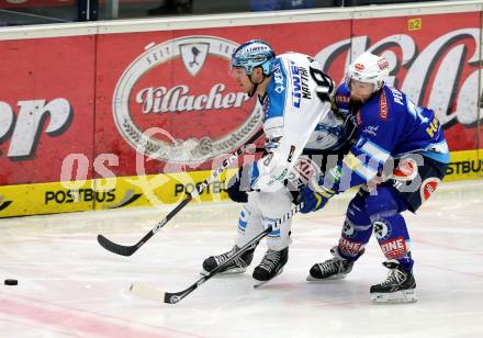 EBEL. Eishockey Bundesliga. EC VSV gegen EHC LIWEST Linz. Markus Peintner,  (VSV), Matthias Shawn (Linz). Villach, am 14.12.2012.
Foto: Kuess 


---
pressefotos, pressefotografie, kuess, qs, qspictures, sport, bild, bilder, bilddatenbank