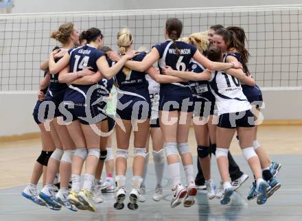 Volleyball. Frauen. Bundesliga. ATSC Wildcats gegen UVC Graz. Jubel (Wildcats). Klagenfurt, 15.12.2012.
Foto: Kuess
---
pressefotos, pressefotografie, kuess, qs, qspictures, sport, bild, bilder, bilddatenbank